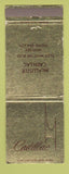 Matchbook Cover - Cadillac McAllister Whittier CA