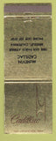 Matchbook Cover - Cadillac McNevin Berkeley CA