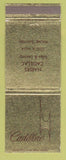 Matchbook Cover - Cadillac Nabers Costa Mesa CA
