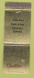 Matchbook Cover - Cadillac Ridings Long Beach CA