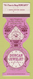 Matchbook Cover - Duncan Jewelry Bulova Watches 1982 Massillon OH