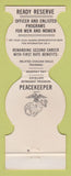 Matchbook Cover - US Marines Recruiting Cleveland OH
