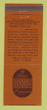 Matchbook Cover - The Hair Concern Hair Products Redondo Beach CA