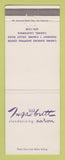 Matchbook Cover - Inga Britt Slenderizing Salon Carmel CA