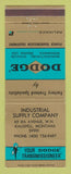 Matchbook Cover - Dodge Transmissions Kalispell MT WEAR