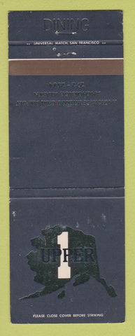 Matchbook Cover - Upper 1 Restaurant Anchorage AK Airport WEAR