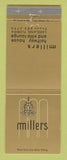 Matchbook Cover - Millers Halfway House Lakeland FL restaurant