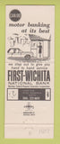 Matchbook Cover - First Wichita National Bank Wichita Falls TX