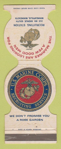 Matchbook Cover - US Marines Recruiting Minneapolis MN