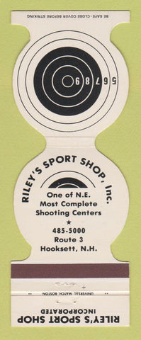 Matchbook Cover - Riley's Sport Shop Archery Hooksett NH