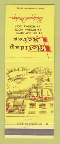 Matchbook Cover - Holiday Acres Motel Bowling Bridgeport MI