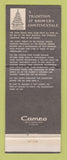 Matchbook Cover - Brower's Cafe Restaurant Long Beach CA Christmas WEAR