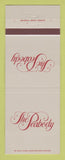 Matchbook Cover - The Peabody Hotel Memphis TN