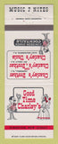 Matchbook Cover Good Time Charley's Restaurant Kingston NJ Hopewell Mount Holly