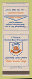 Matchbook Cover - Nordic Steak n Pub Arlington Heights Waukegan IL Deerfield