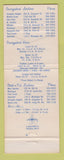 Matchbook Cover - Nordic Steak n Pub Arlington Heights Waukegan IL Deerfield