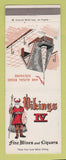 Matchbook Cover - Vikings IV Solvang CA liquor tobacco