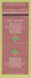 Matchbook Cover - Peachtree Sheraton Conference Center Peachtree City GA Atlanta
