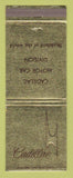 Matchbook Cover - Cadillac Motor Car Division