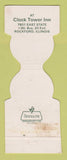 Matchbook Cover - Figgs Cafe Rockford IL WORN