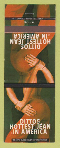 Matchbook Cover - Dittos Jeans Atlanta GA girlie