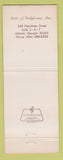 Matchbook Cover - Dittos Jeans Atlanta GA girlie