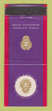 Matchbook Cover - Forum of Twelve Caesars New York City Rockefeller Center WEAR