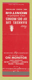 Matchbook Cover - Bankers Life of Des Moines IA NBC Radio
