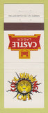 Matchbook Cover - Castle Lager Beer South Africa Cool Runnings Cafe
