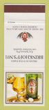 Matchbook Cover - Brinkhoff's Beer Dortmunder Union