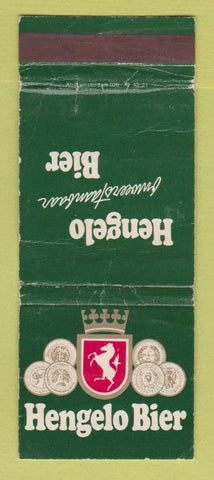 Matchbook Cover - Hengelo Bier Beer WORN