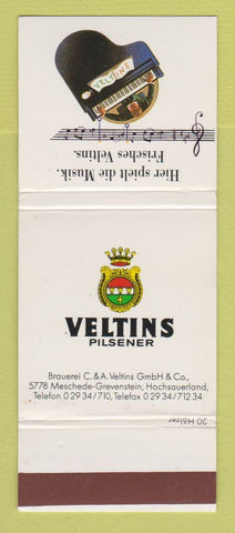 Matchbook Cover - Veltins Pilsener Beer