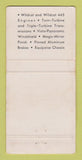 Matchbook Cover - 1959 Buick Joe Walker Opel Rushville IN WORN 30 Strike