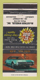 Matchbook Cover 1967 Oldsmobile McArthur Wheeler Greeley Colorado WEAR 30 Strike