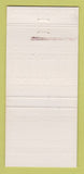 Matchbook Cover - Toyota Cars WEAR 30 Strike
