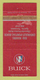 Matchbook Cover - Edd Rogers Chevrolet Pontiac Buick Sparta TN POOR 30 Strike