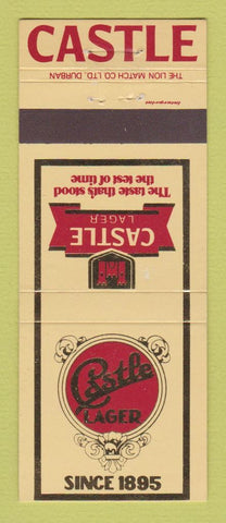 Matchbook Cover - Castle Lager Beer South Africa
