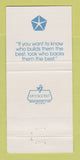 Matchbook Cover - South Boulevard Chrysler Plymouth Charlotte NC WEAR 30 Strike