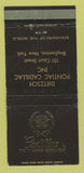 Matchbook Cover - Dietzsch Pontiac Cadillac Binghamton NY 70th WEAR 30 Strike