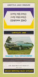 Matchbook Cover - 1969 Chrysler Chez Maurice 30 Strike