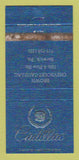 Matchbook Cover - Brown Chevrolet Cadillac Berwick PA WORN 30 Strike