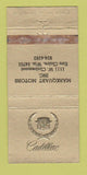 Matchbook Cover - Markquart Motors Cadillac Eau Claire WI WEAR 30 Strike