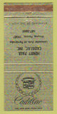 Matchbook Cover - Henry Paul Cadillac Wayne PA WORN 30 Strike