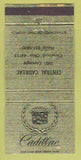 Matchbook Cover - Central Cadillac Cleveland OH 30 Strike