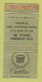 Matchbook Cover - Titus Oldsmobile Cadillac Hanover PA WORN 30 Strike