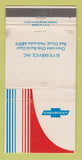 Matchbook Cover - Chevrolet Oldsmobile Buick Opel Red Cloud NE WORN 30 Strike