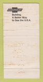 Matchbook Cover - Chevrolet Oldsmobile Buick Opel Red Cloud NE WORN 30 Strike