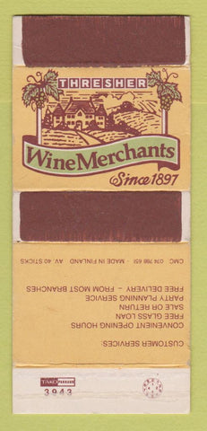 Matchbox - Thresher Wine Merchants Finland?