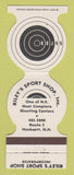 Matchbook Cover - Riley's Sport Shop Archery Hooksett NH