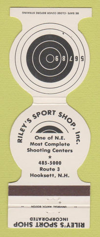 Matchbook Cover - Riley's Sport Shop Archery Hooksett NH